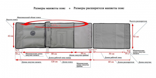  Манжета для талии Seven Liner Zam Zam - 5