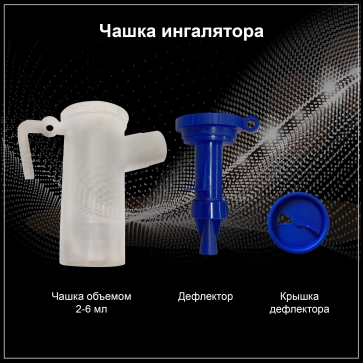 Ингалятор (небулайзер) компрессорный MediTech MT-105 - 10