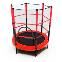 Батут детский DFC TRAMPOLINE-RED 55" с сеткой